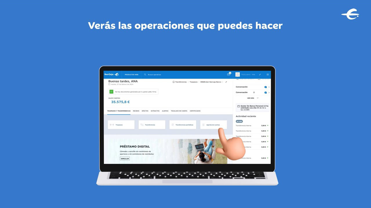Cómo empezar a usar la Banca Digital Ibercaja
