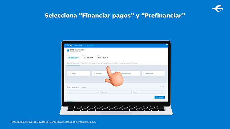 Financia un pago que esperas con EasyPay de Ibercaja Empresas