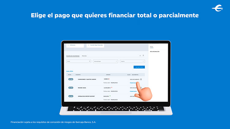 Financia un pago ya realizado con EasyPay de Ibercaja Empresas