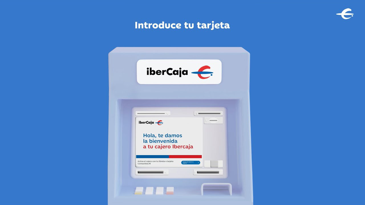 Ingresa dinero en un cajero Ibercaja